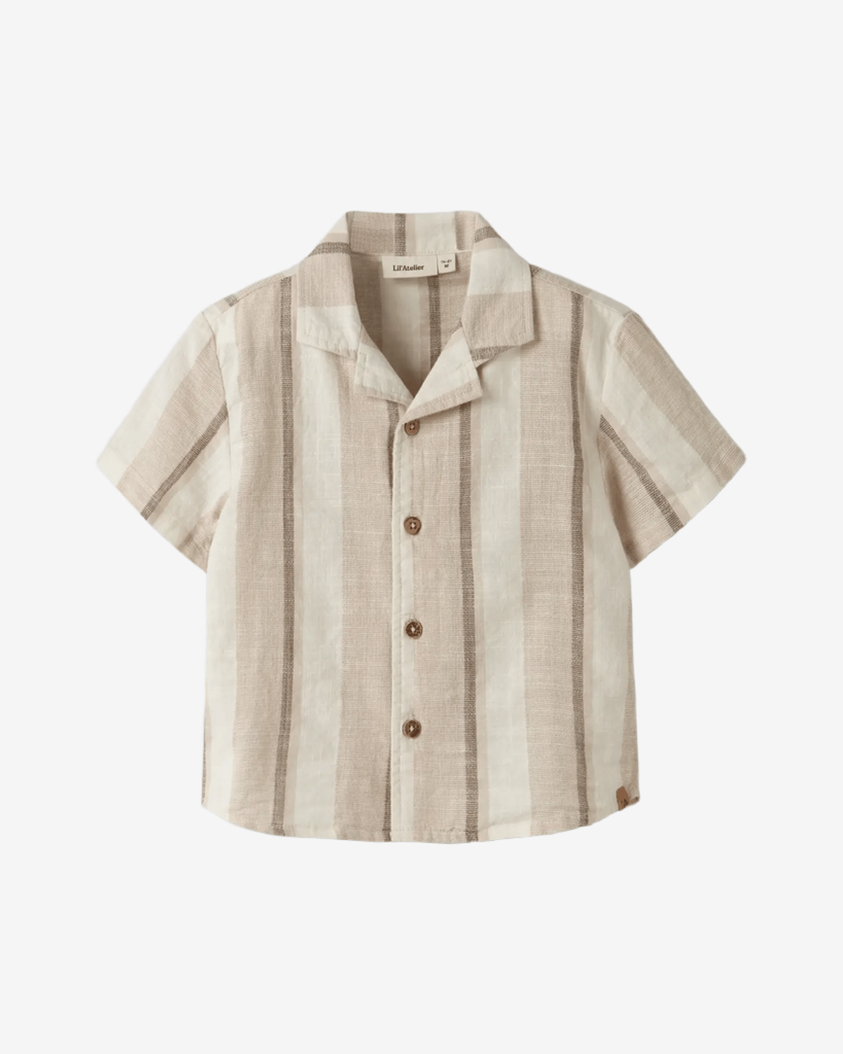Skjorte Barn Barn – Øko Bomull, Viscose | NMMFIBERT SS LOOSE SHIRT LIL