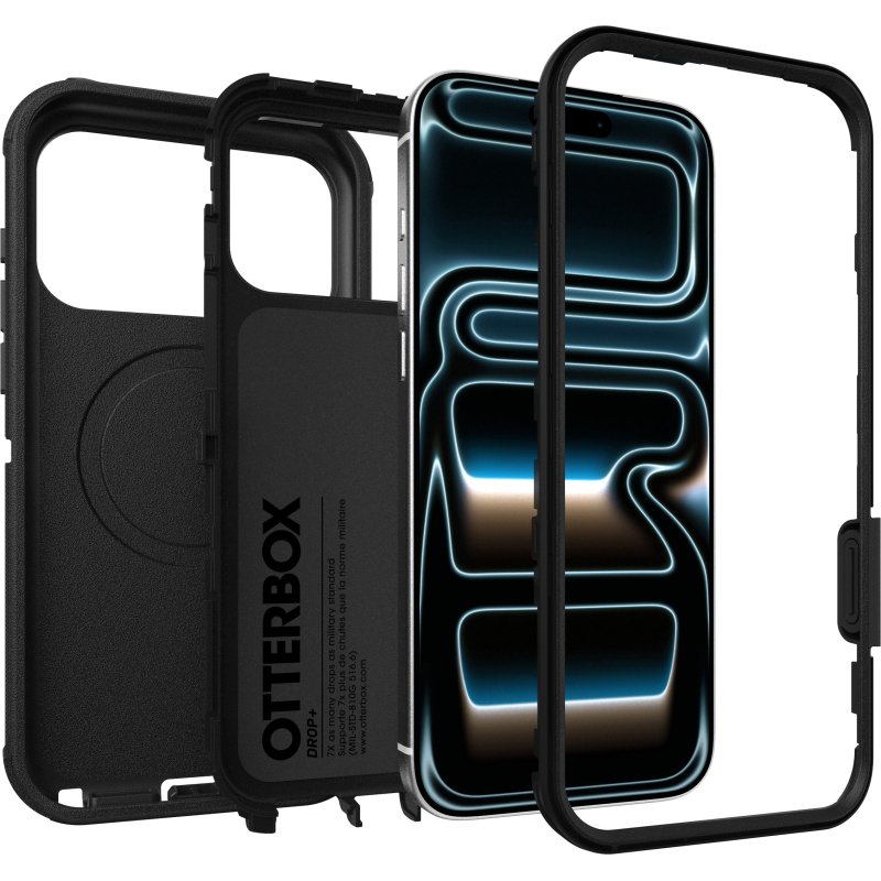 OtterBox Defender Pro MagSafe Series pour Apple iPhone 17 Pro Max, noir