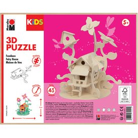 KiDS Puzzle 3D 'Maison des fées', 43 pièces