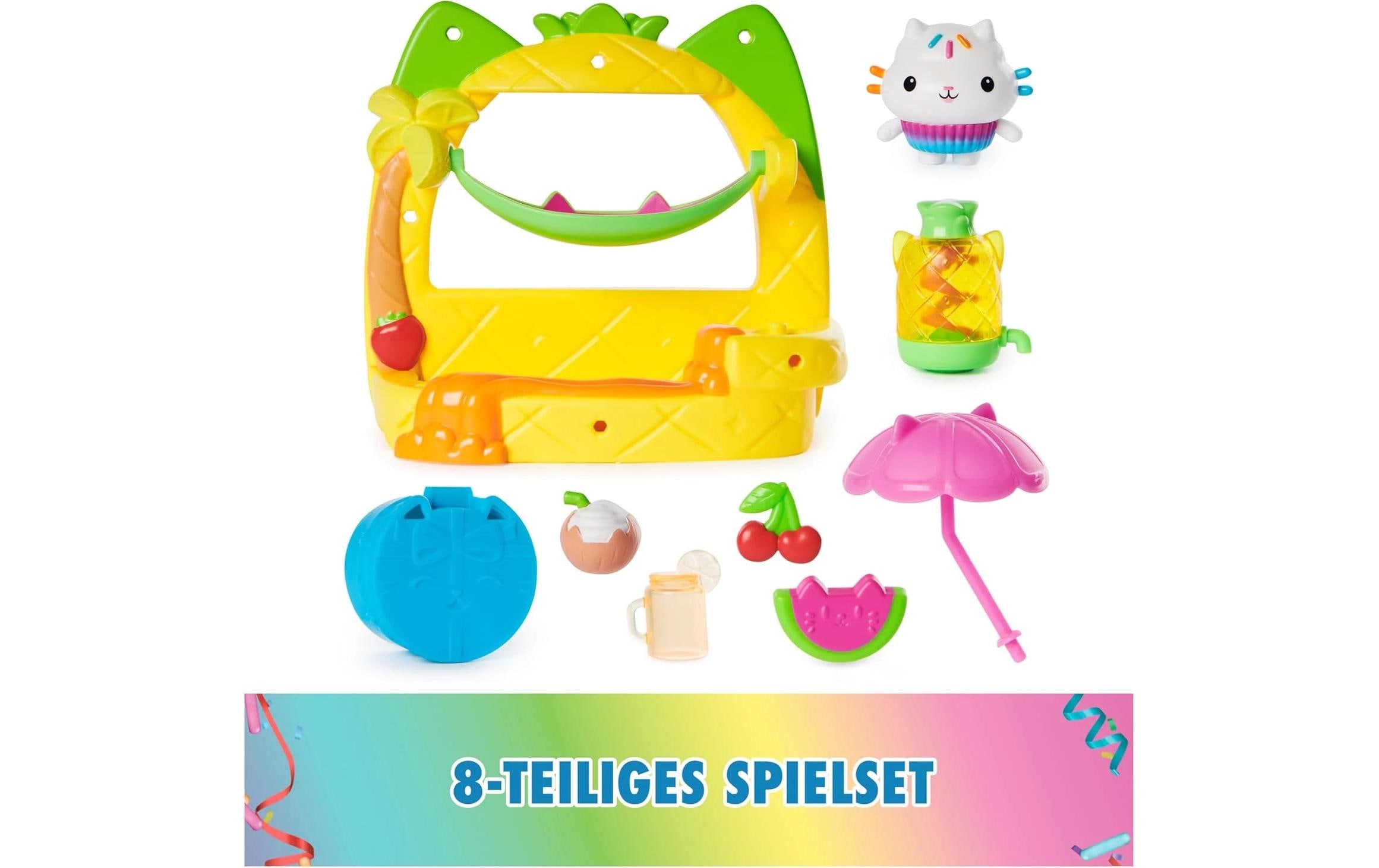 Gabby's Dollhouse Cakey's Fruit Smoothie Balkon SetSpielset