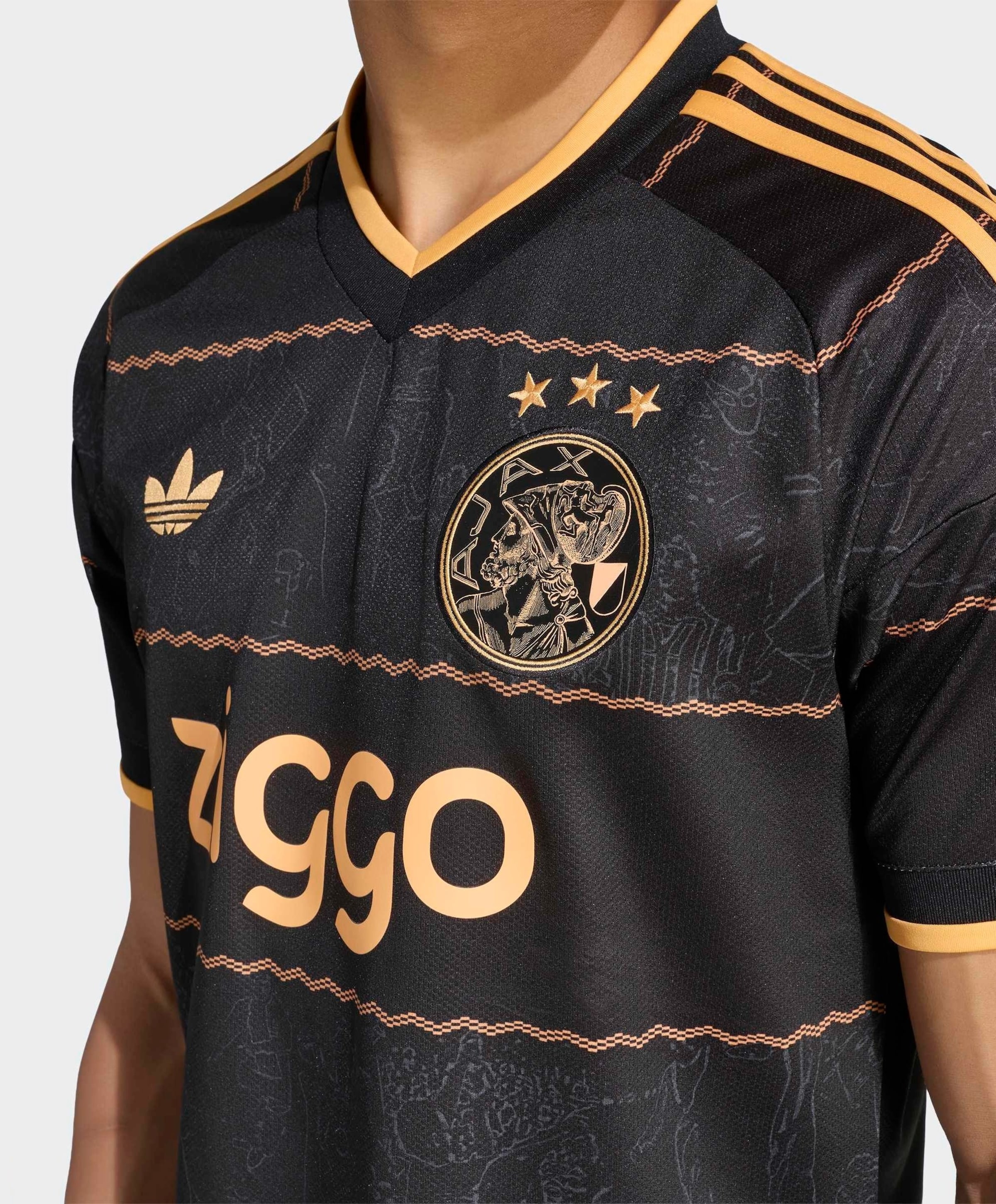 Adidas Heren T-shirt zwart