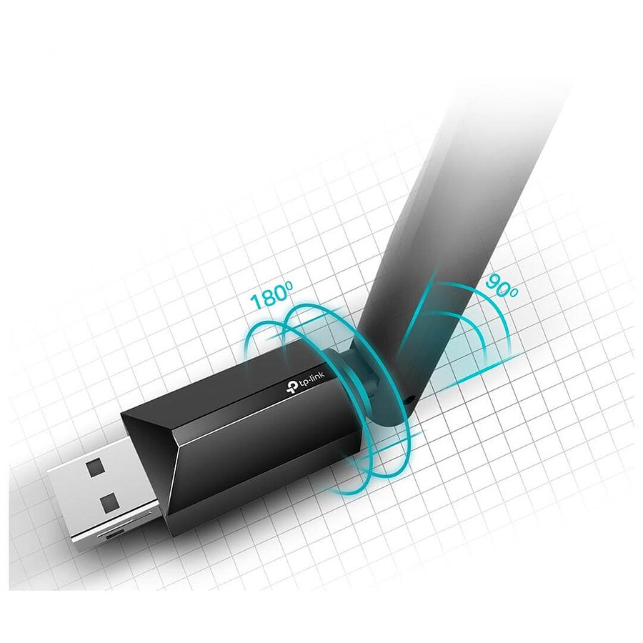 TP-Link Archer T3U Plus - Clé USB Wifi AC1300 double bande avec antenne