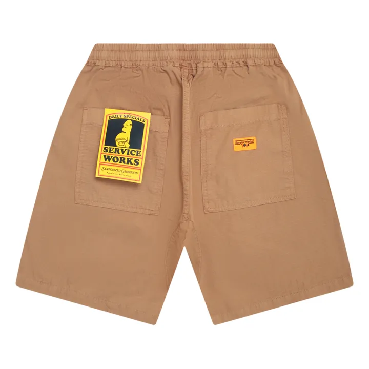 Service Works Short Ripstop Chef Coton Bio | Camel