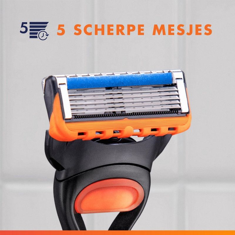 Gillette - Fusion5 - Scheermesjes - 5 Mesjes - Voor Mannen