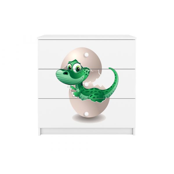 Kocot Kids Cómoda BabyDreams Baby Dino White