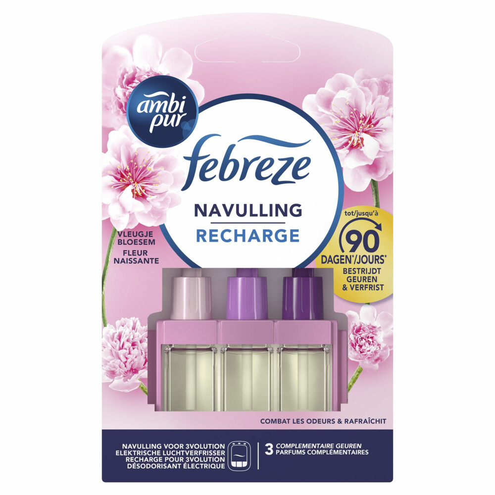 Ambi Pur 3volution Vleugje Bloesem Navulling20 ml