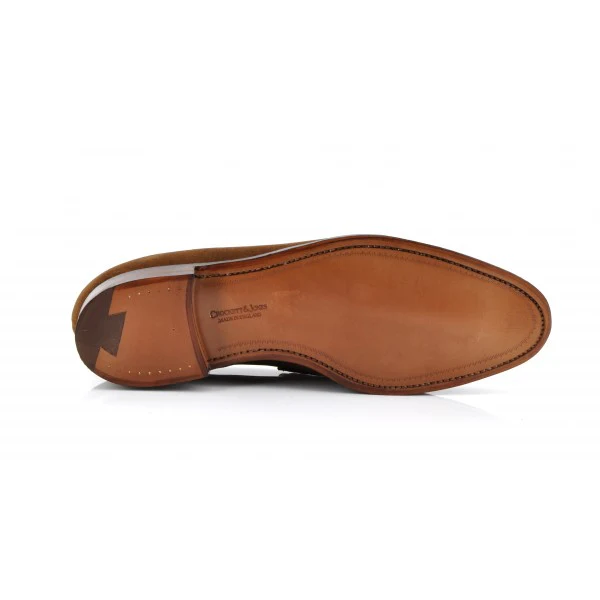 CROCKETT AND JONES - SYDNEY SUEDE SNUFF