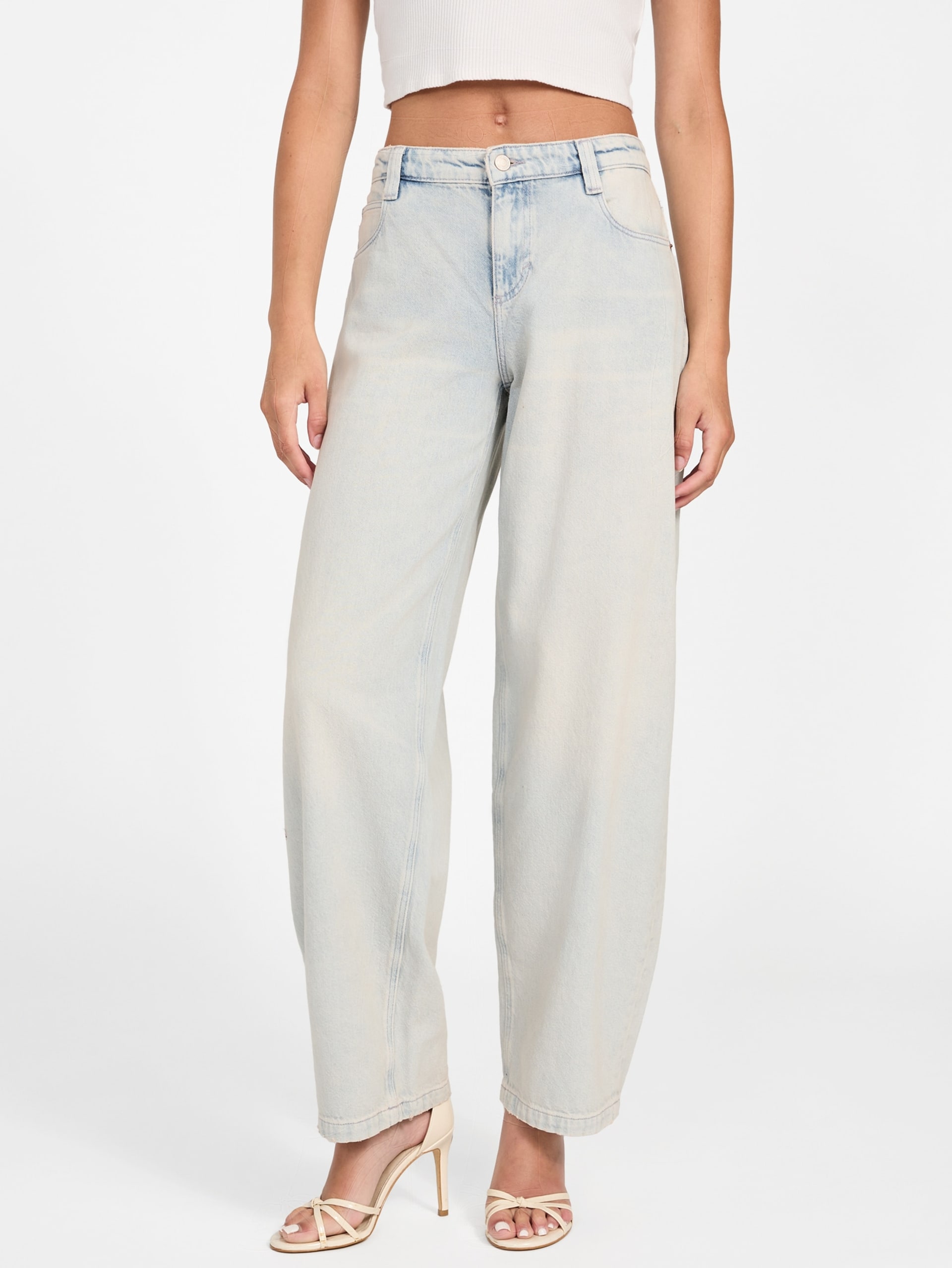 Calça jeans balão ecológica