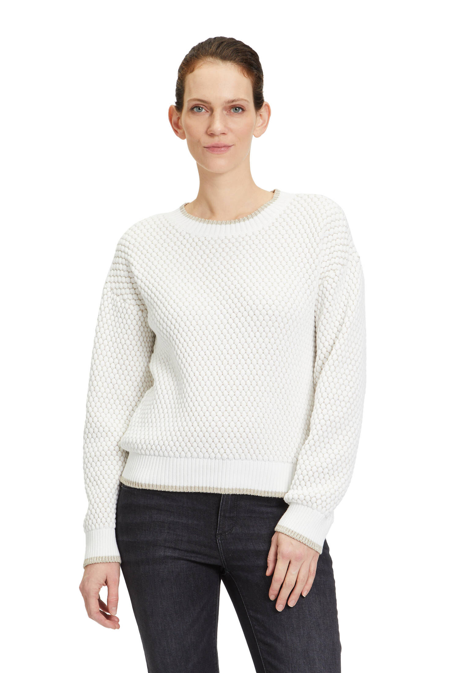 Betty & Co| Damen Strickpullover mit Struktur