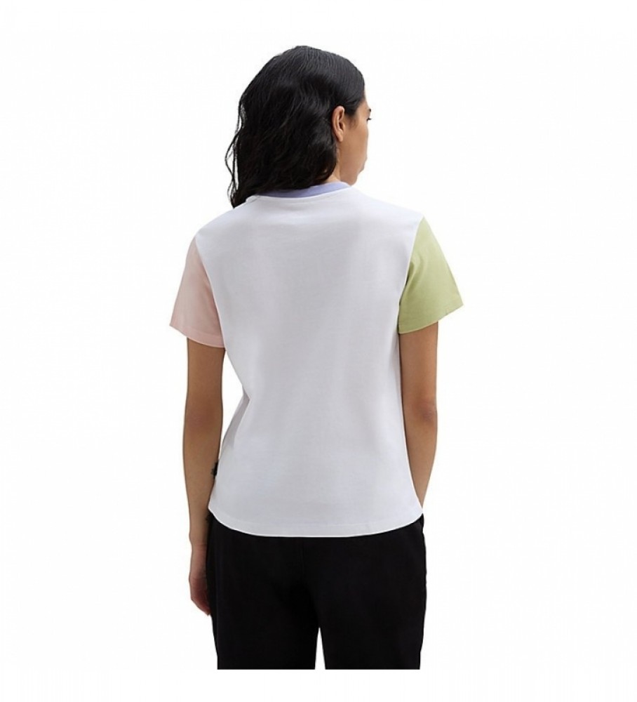 Camiseta Vans Colorblock Crew Branca