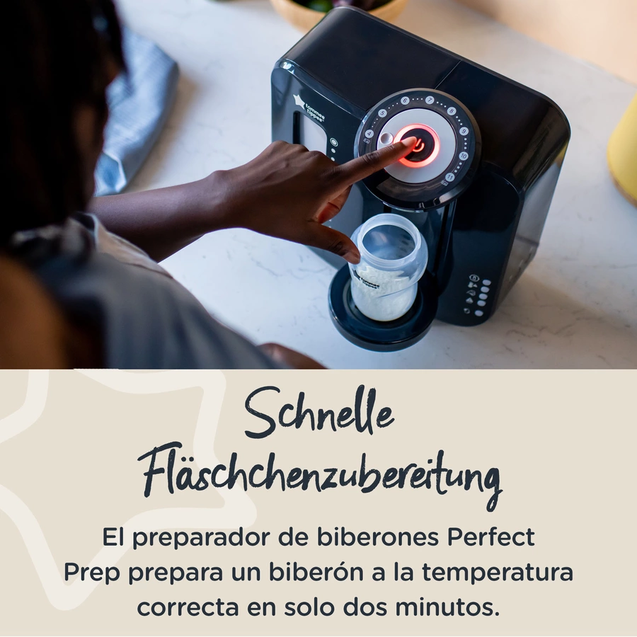 Tommee Tippee Flaschenzubereiter Perfect-Prep inklusive Starterset Advanced Anti-Kolik