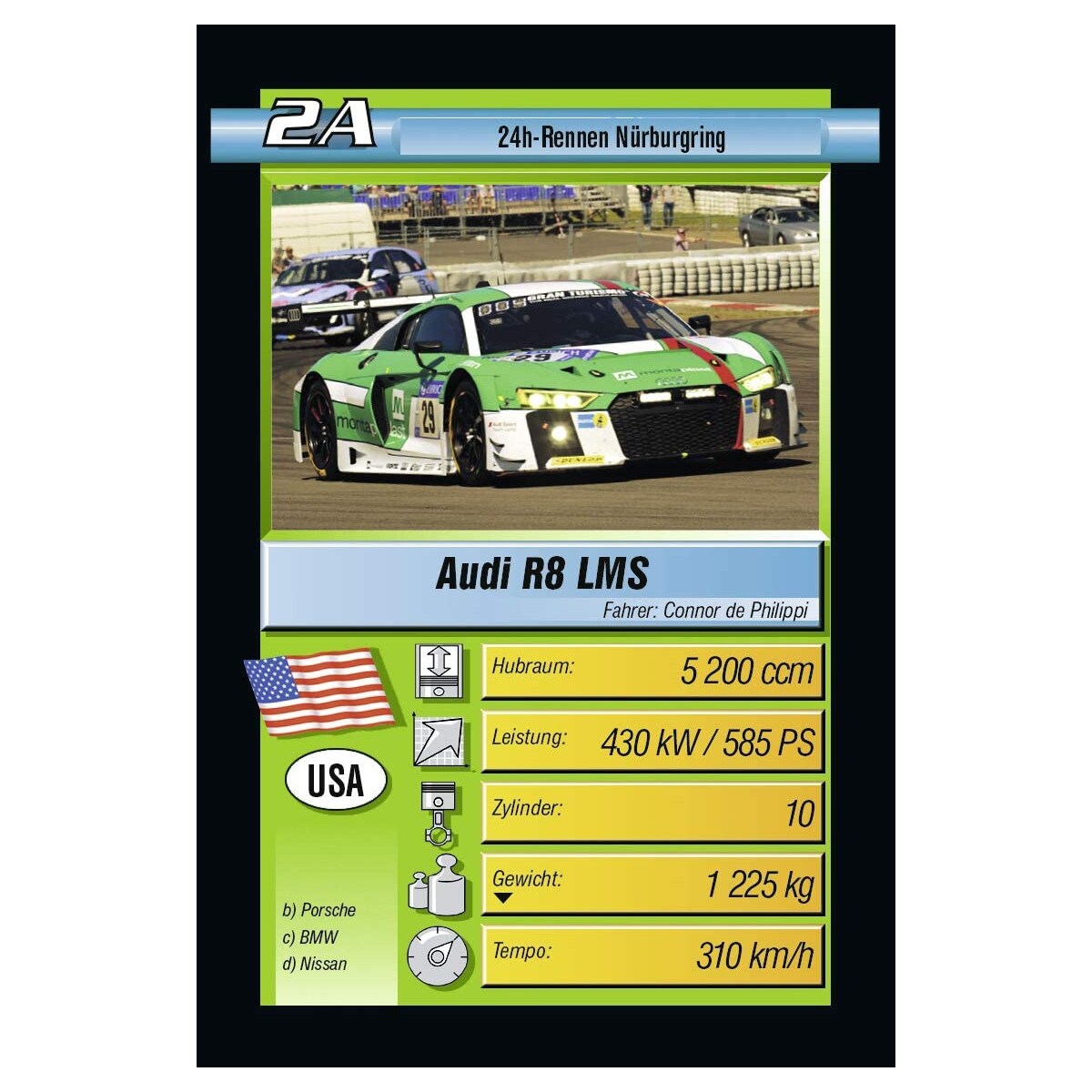 Ravensburger - Super Trumpf: Auto 5er Set Quartett Autofans Quartettspiele Sammlung