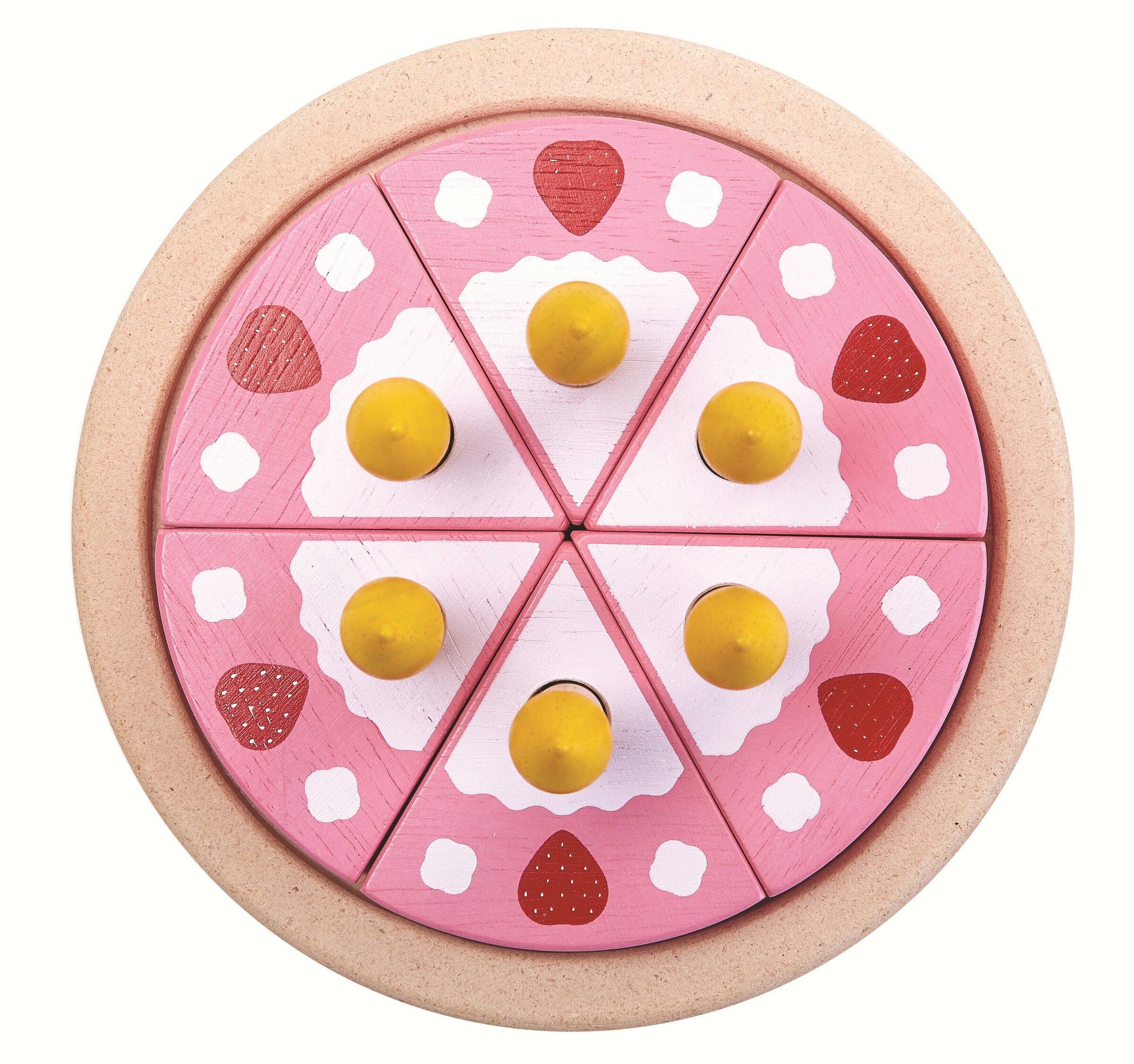 PlanToys Geburtstagskuchen Set