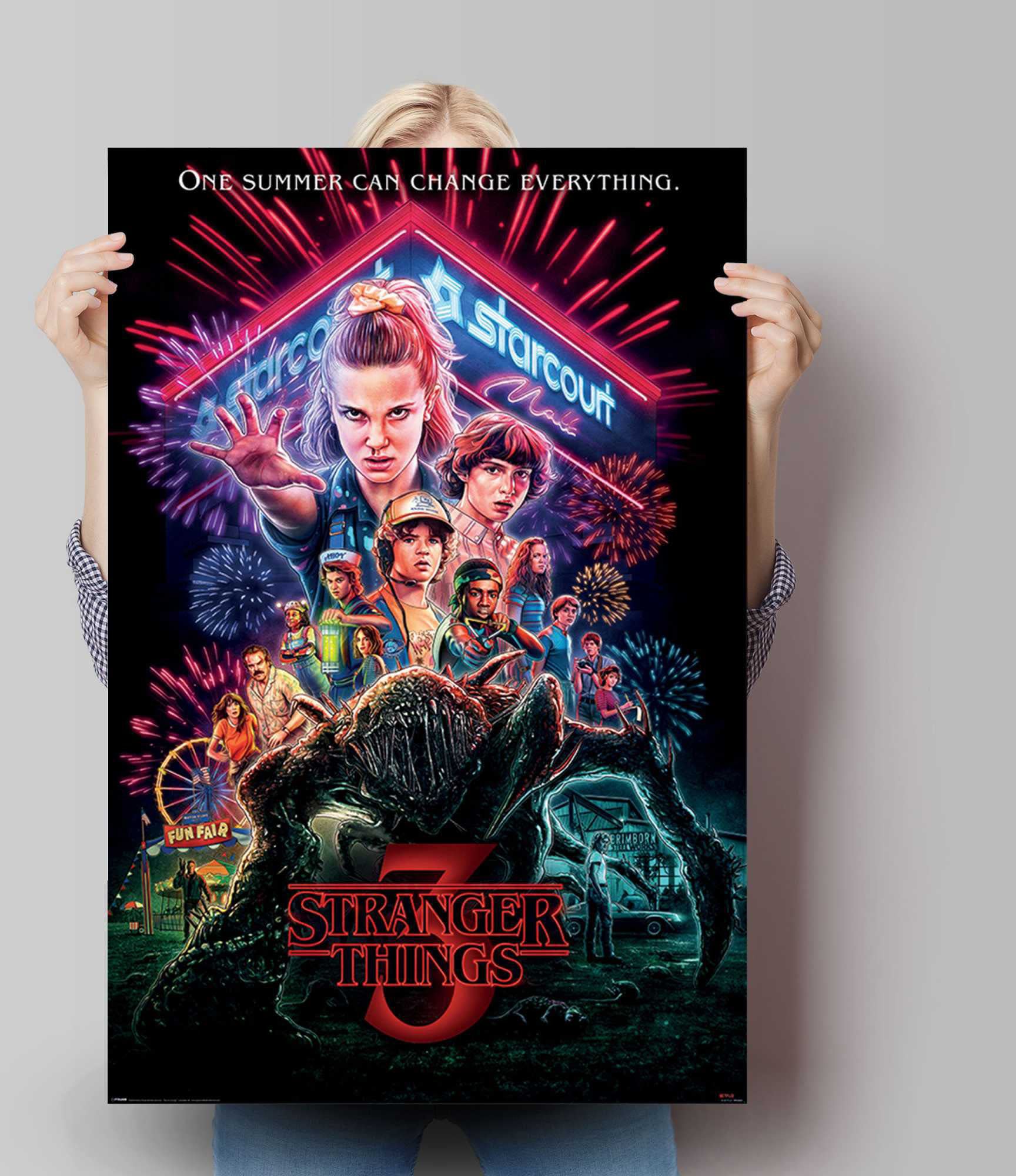 Reinders! Poster »Poster Stranger Things Summer of 85 - Netflix - Mike - Eleven« Serien 1 Stk. tlg.