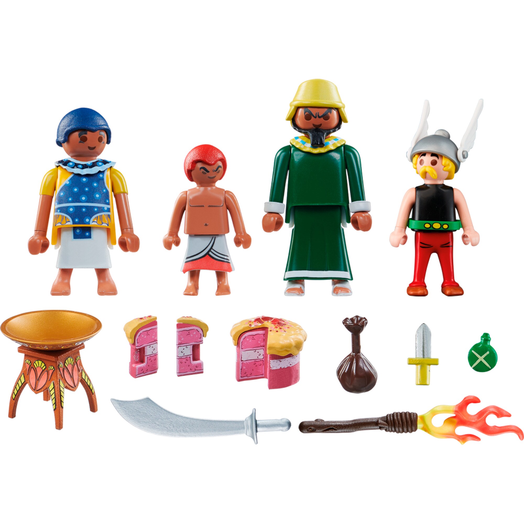 PLAYMOBIL Konstruktionsspielzeug Asterix Pyradonis' vergiftete Torte