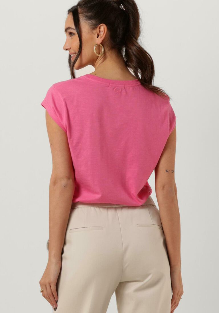 CC HEART roze cc heart t-shirt basic v-neck t-shirt