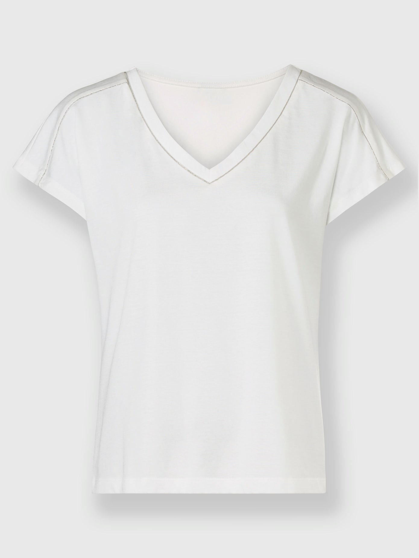 T-shirt pull tendance en mélange de cotons doux