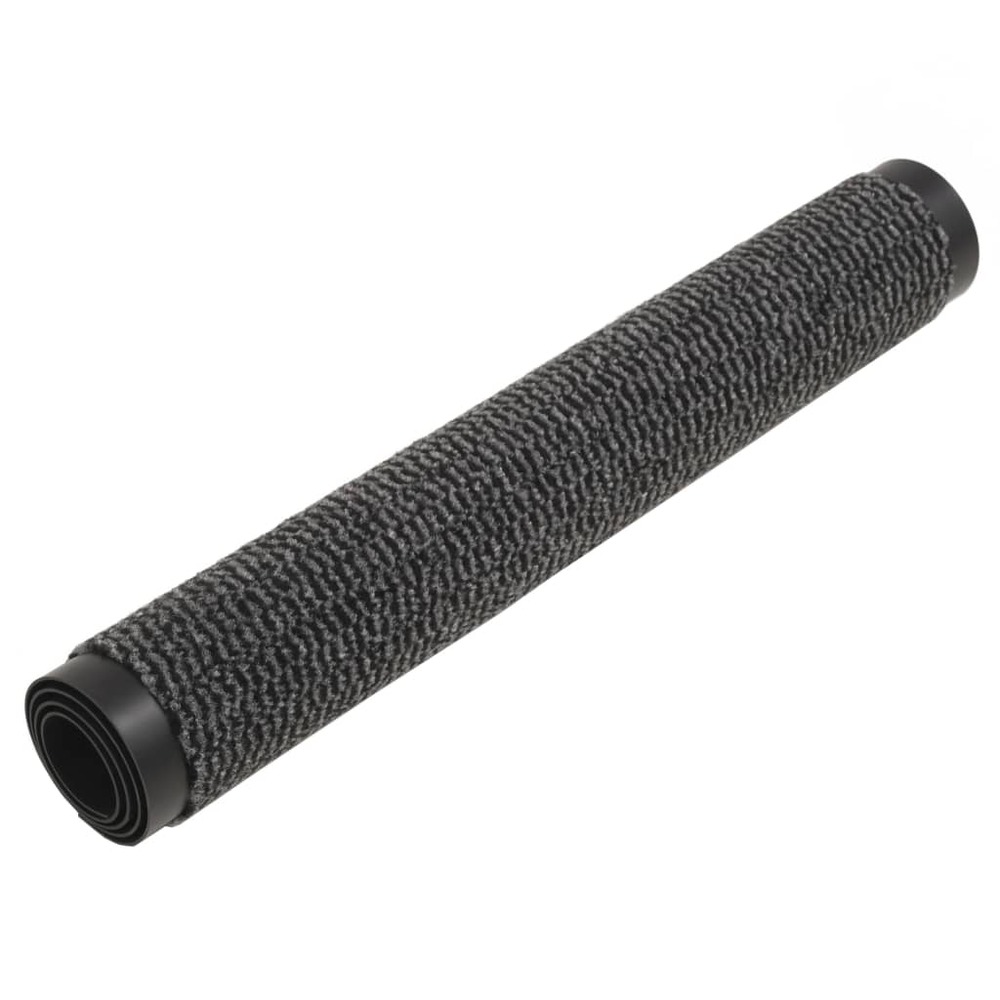 Paillassons rectangulaires 2 pcs 40 x 60 cm anthracite