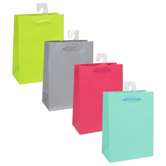Geschenktasche - Unifarben - Größe L - 1 Stück