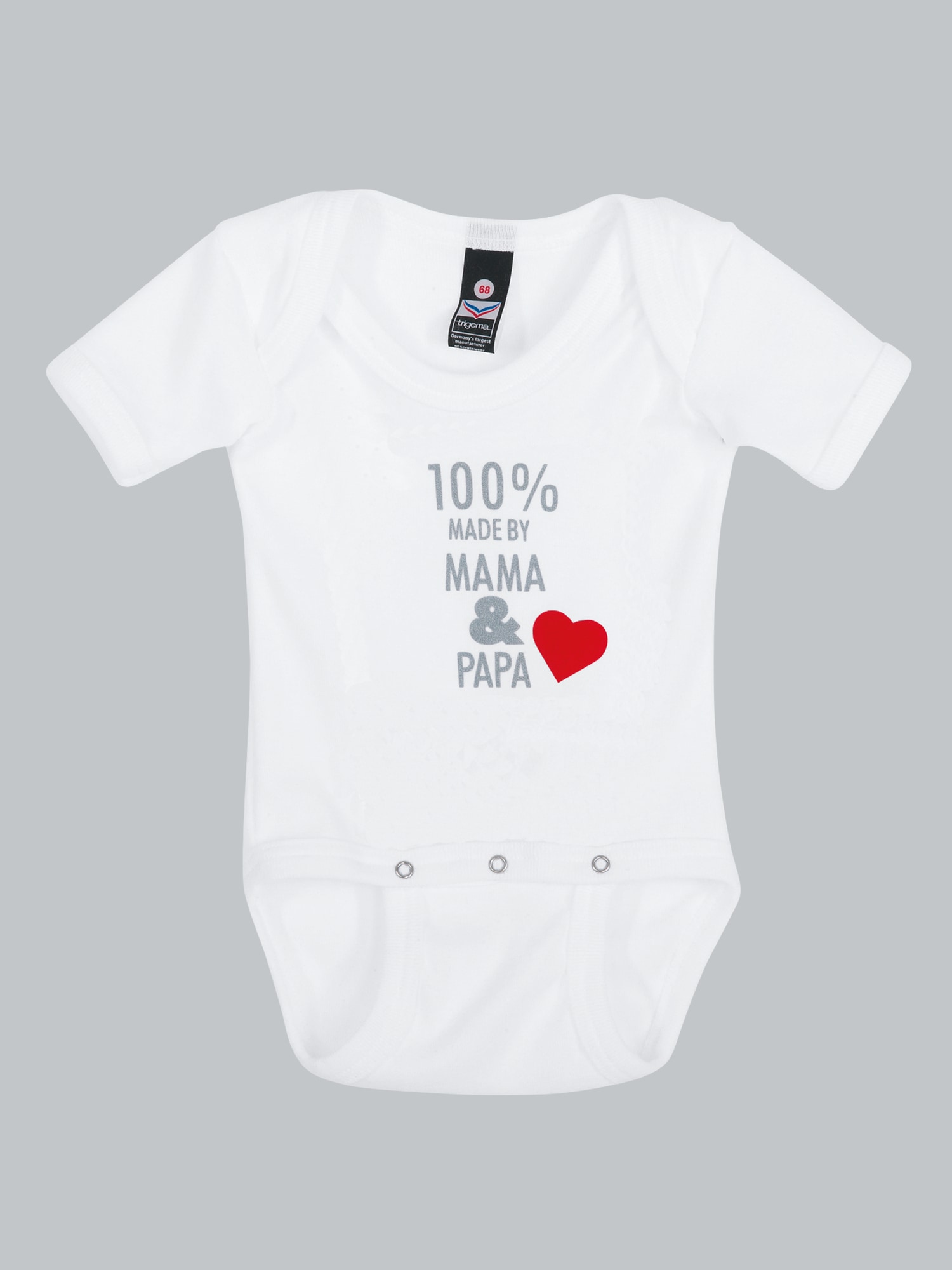 Baby-Body Feinripp Weiss-baby