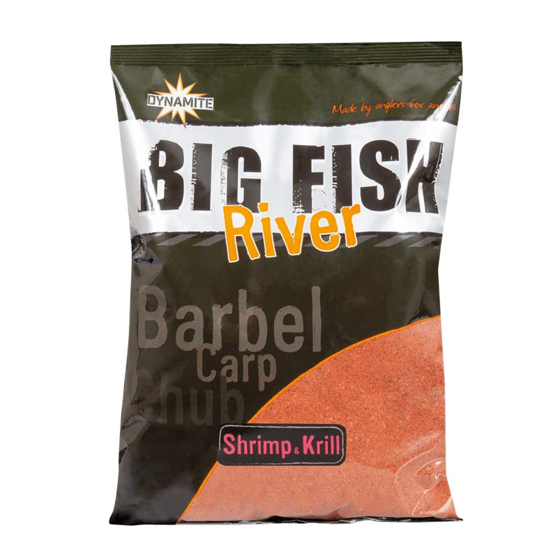 Amorce Dynamite Baits Big Fish River Shrimp & Krill Groundbait