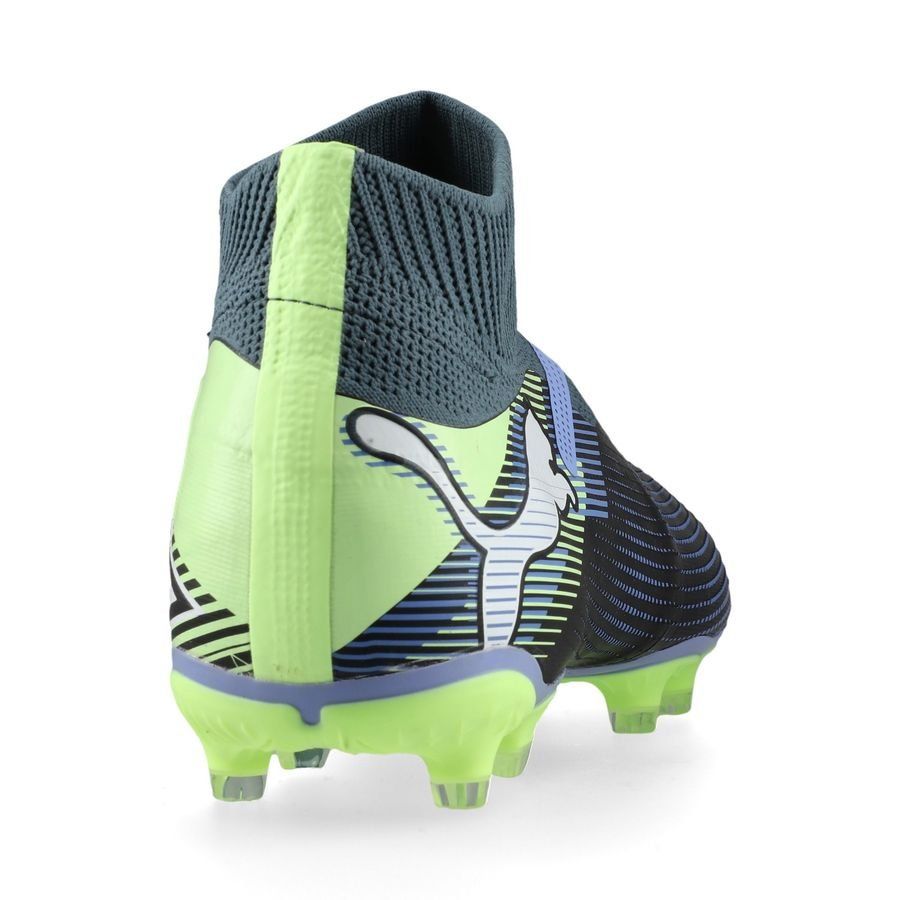 PUMA Future 7 Match   Laceless FG/AG Lights Out - Gray Skies/Blanc/Fizzy Apple