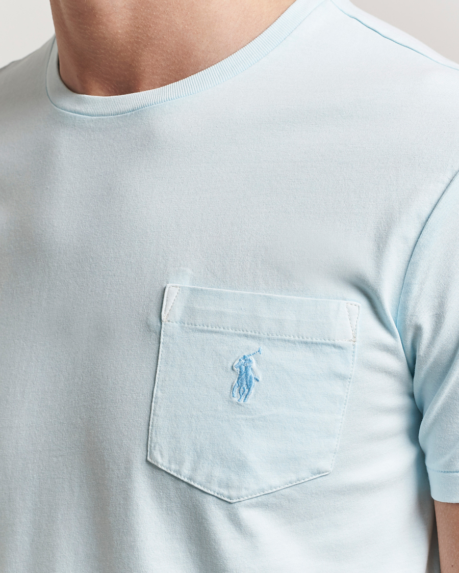 Polo Ralph Lauren Crew Neck Pocket T-Shirt Sky