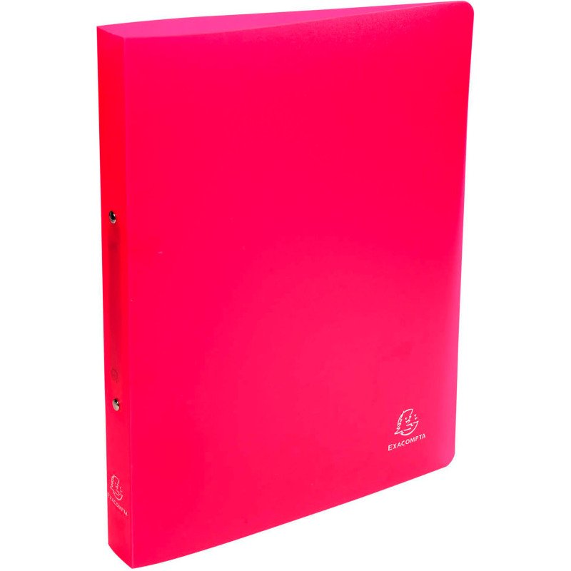 Classeur 2 anneaux plastifié Exacompta Chromaline A4 - Dos 2 cm couleurs assorties