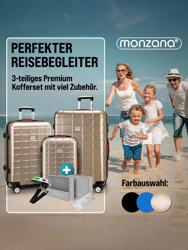 Komfortables reisen mit 3-teiligem Kofferset
