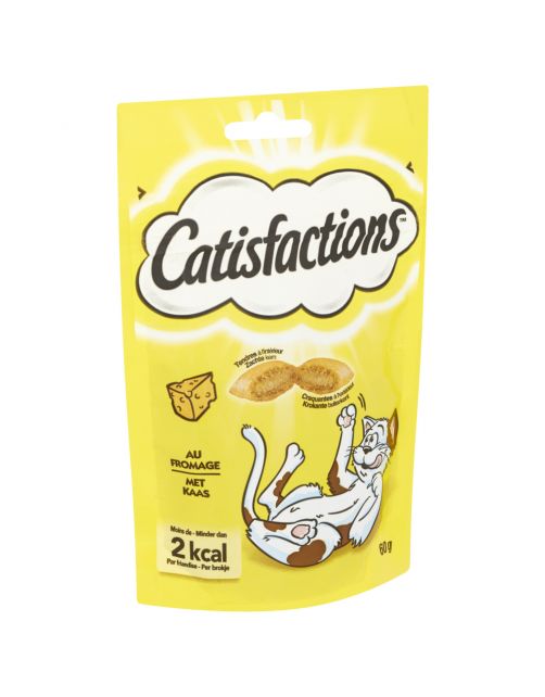 Catisfactions Kattensnoepjes 60 g - Kattensnack