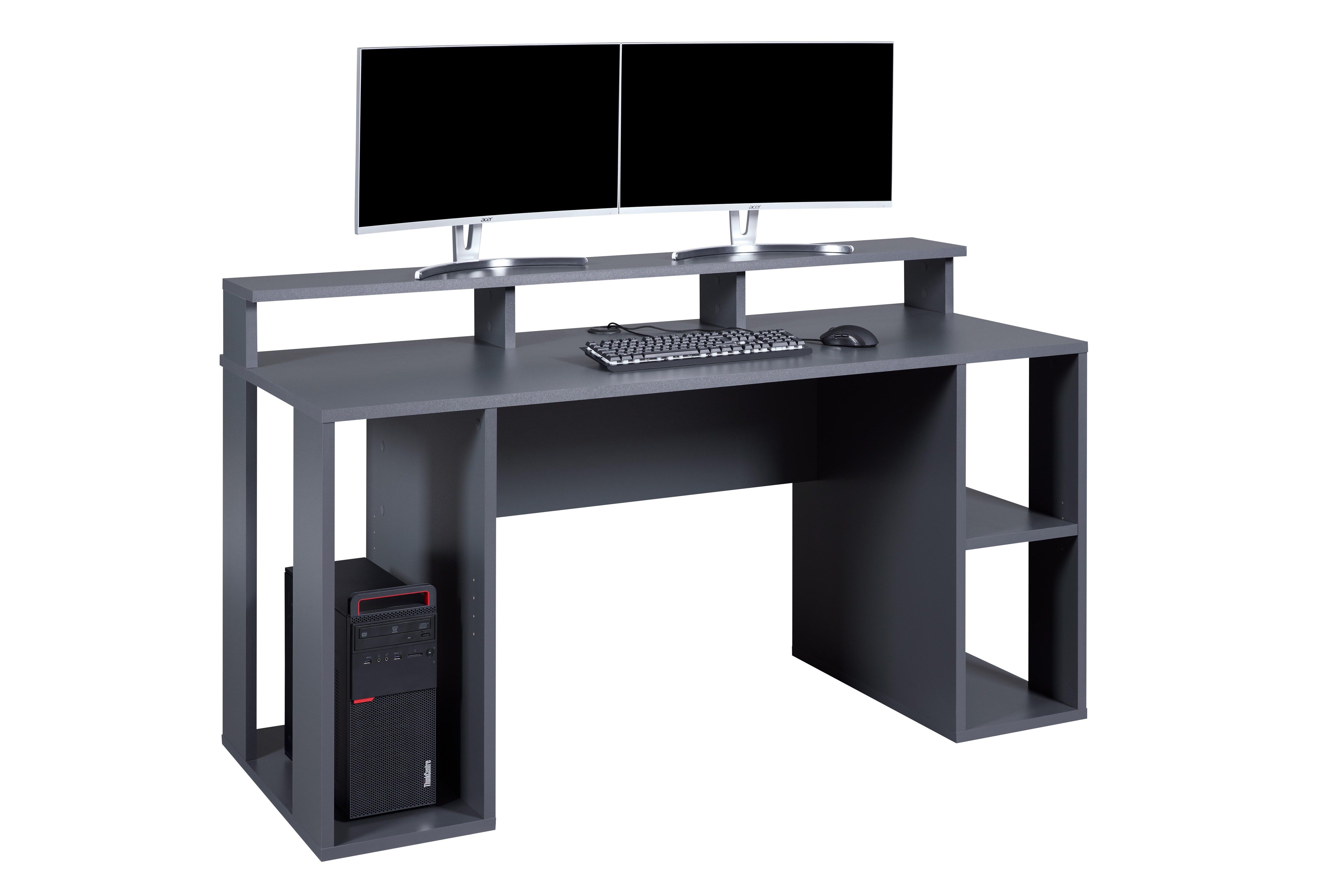 Inter Link Gaming Tisch Schreibtisch Match Point - Anthrazit
