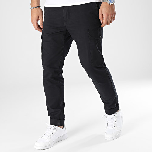 Pantalon Cargo Slim A4826 Noir
