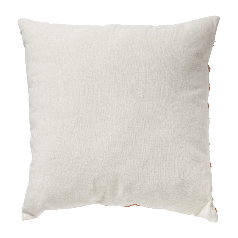 Kussen lijnen - rood - 45x45 cm