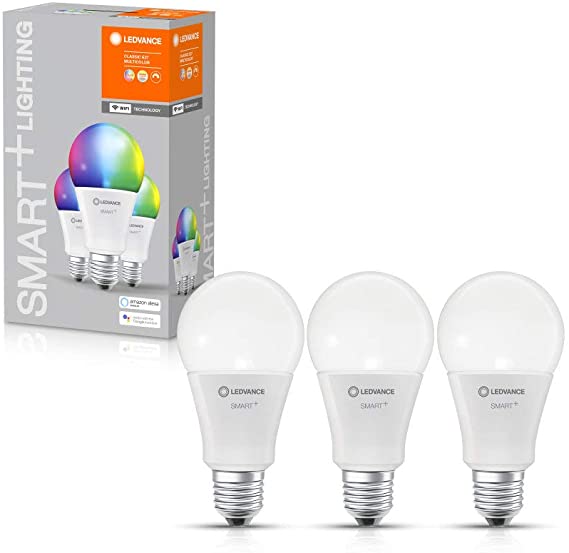 Osram SMART+ Classic E27 14W(=100W) RGBW Mat 3 Pack