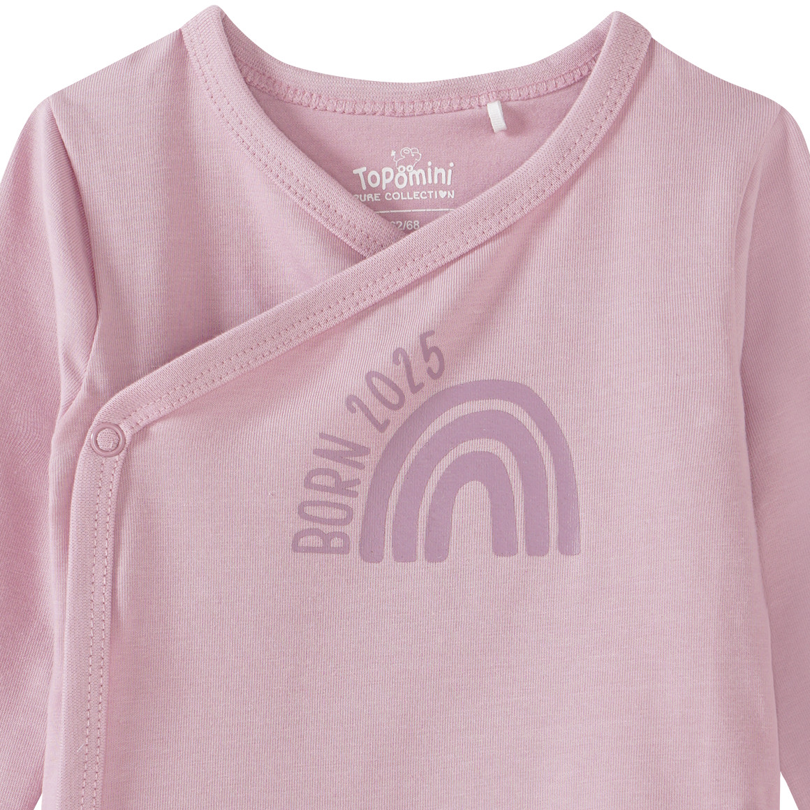 Topomini Pure Collection Newborn Wickelbody Born 2025 rosa