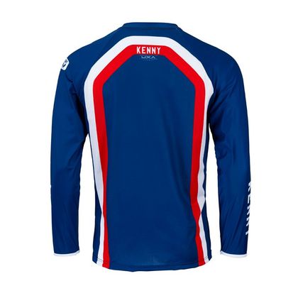 Maillot cross Kenny TITANIUM PATRIOT 2022 - Bleu / Blanc