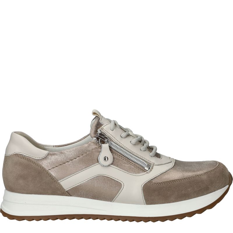 Waldlaufer Vicky Sneakers Taupe Dames