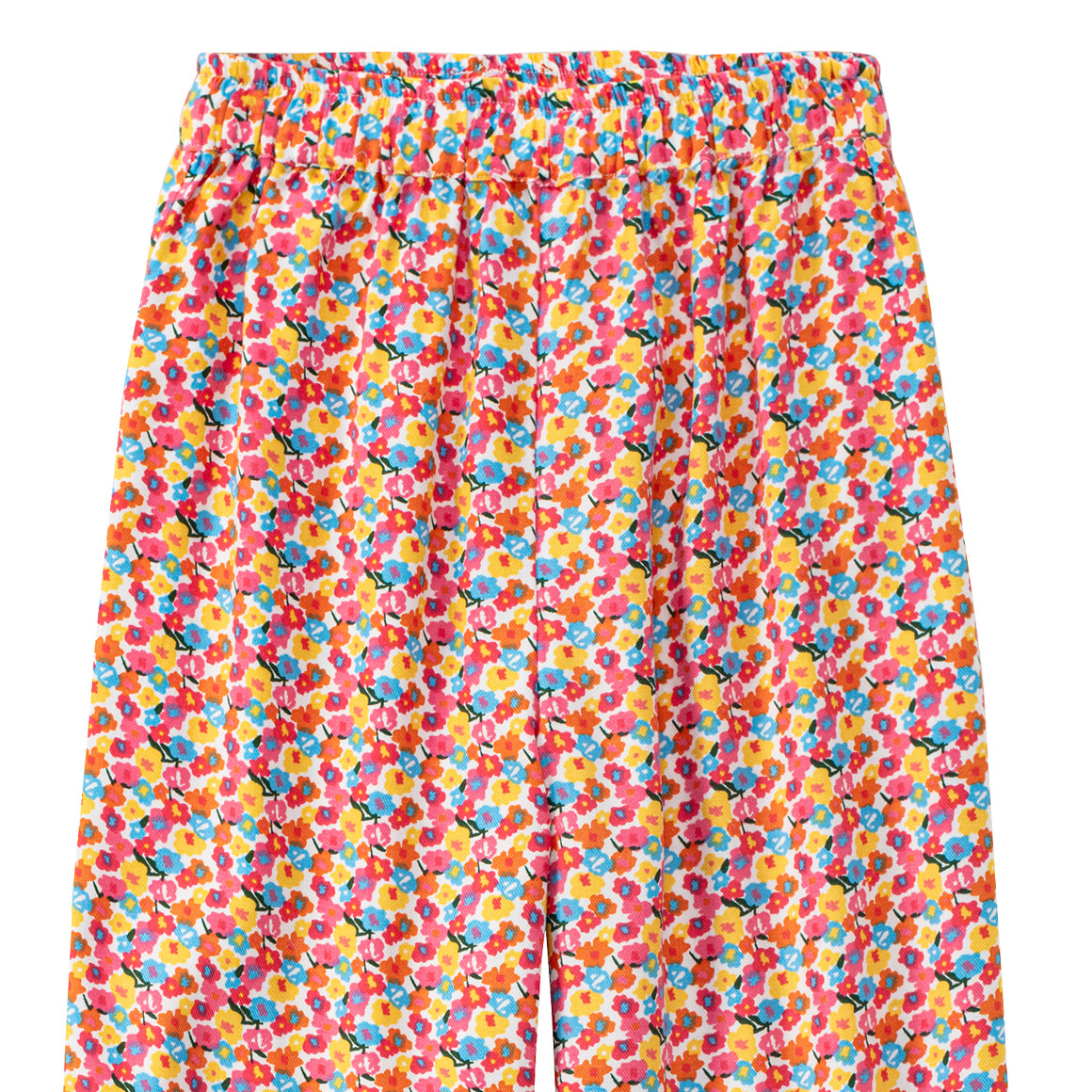Jonas Nielsen Mädchen Hose mit Blumen-Allover pink / orange / gelb