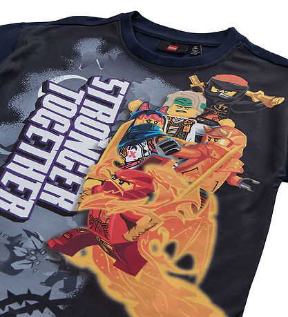 LEGO® Ninjago T-Shirt - LWTaffy - Dark Navy