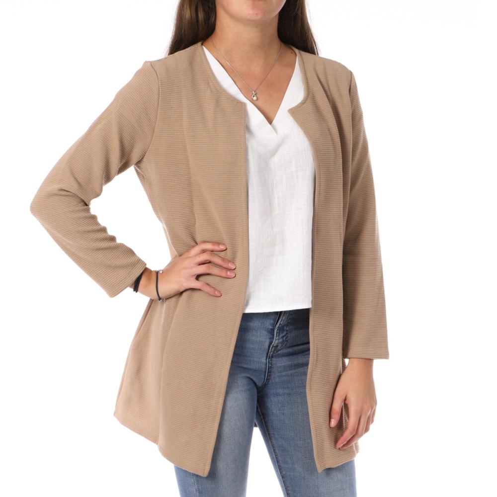 Vero Moda Cardigan Beige Femme Vero Moda 7/8