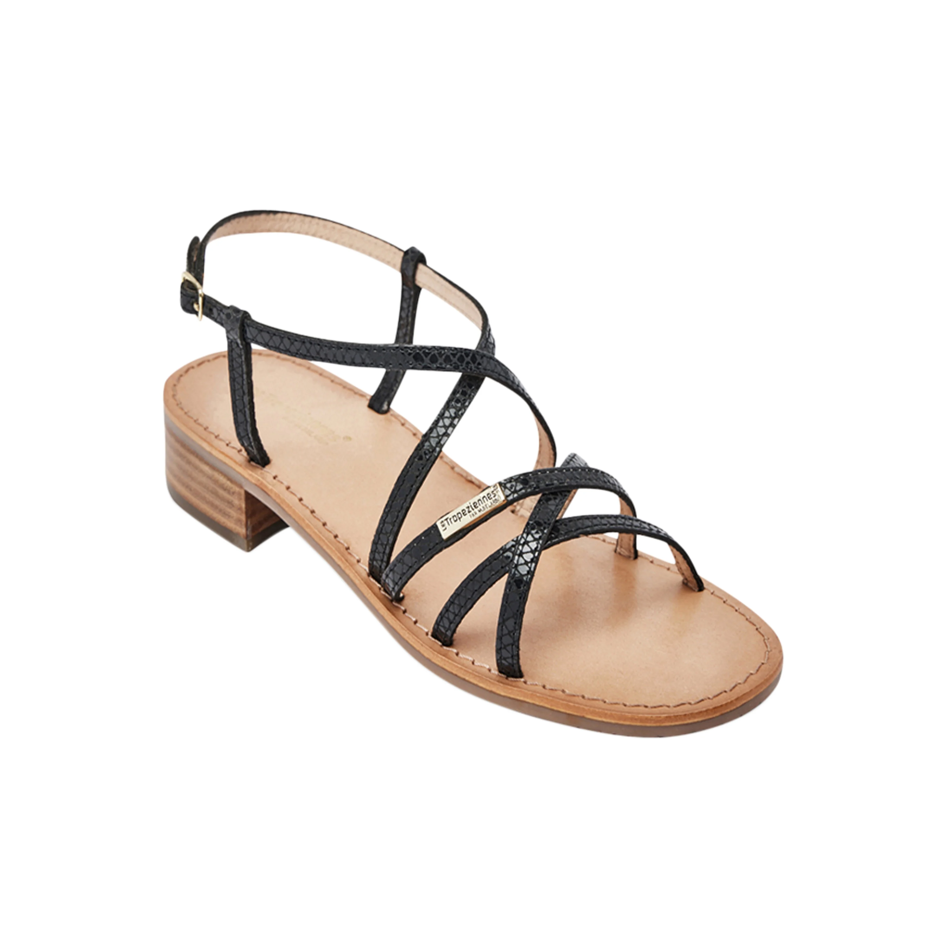 Sandales cuirpar m.belarbi harryna | Noir