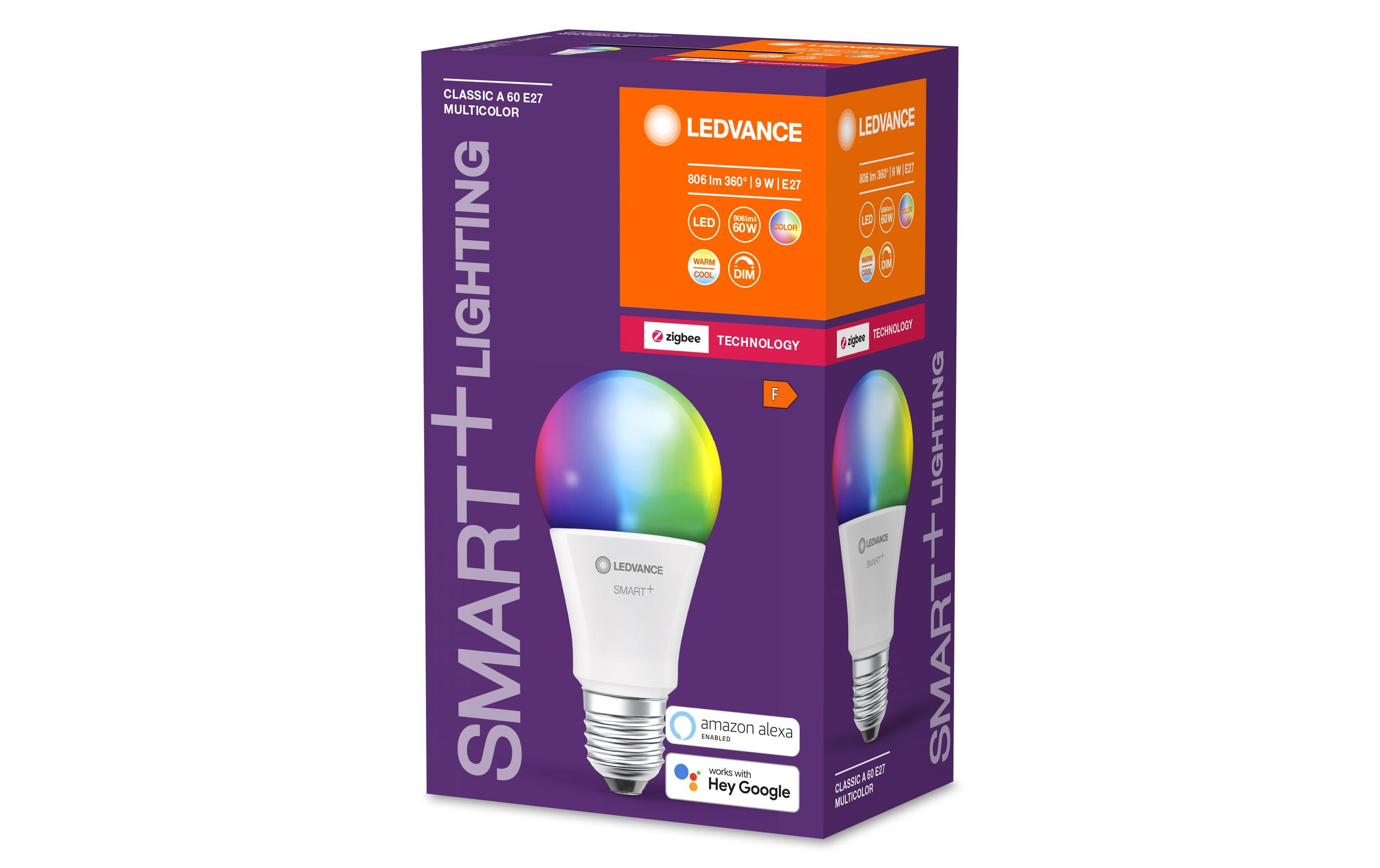 Leuchtmittel Smart+ Classic E27, 2000-6500K, RGBW, ZigBeeSmart Leuchtmittel