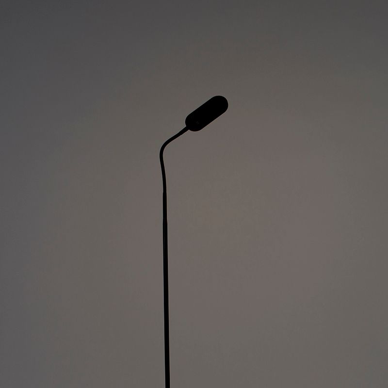Vloerlamp zwart incl. LED 5-staps dimbaar in kelvin - Botot