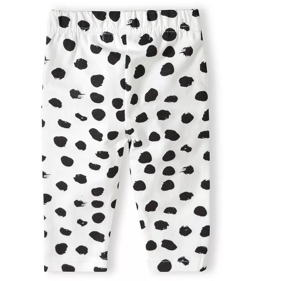 MINOTI Sweatshirt und Leggings im Set GrünCremeweiß