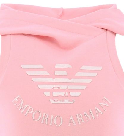 Emporio Armani Kjole - Rosa Girl m. Logo