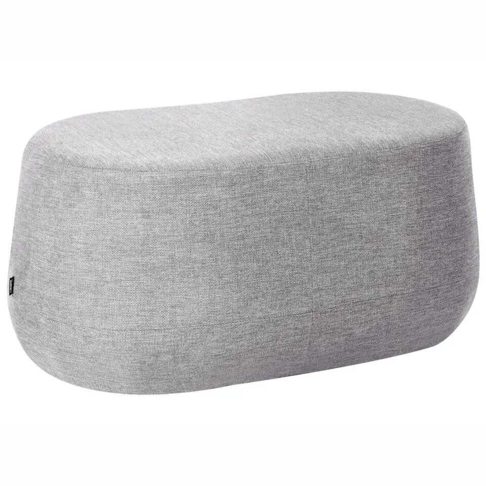 ASHTON - Bankje - Lichtgrijs - Polyester