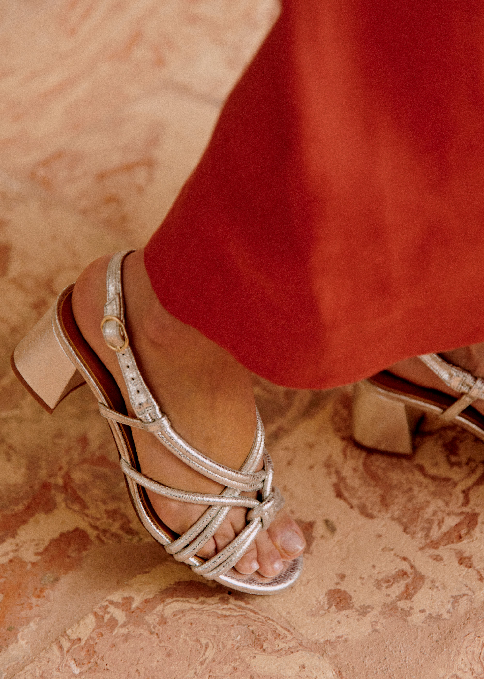 Sandales Thalie - Argent Lisse - SOULIERS/SOULIERS Sandales 5906223