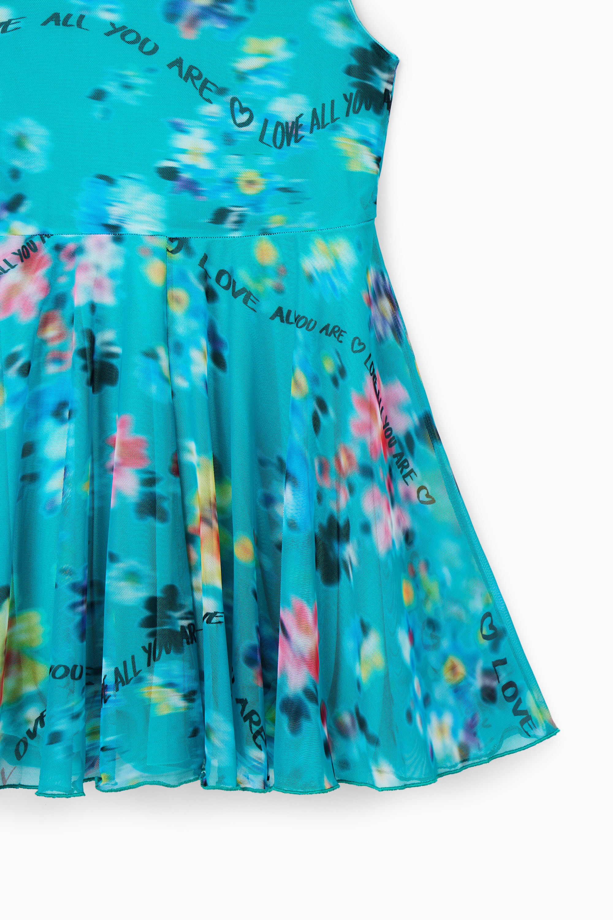 Robe sans manches floue