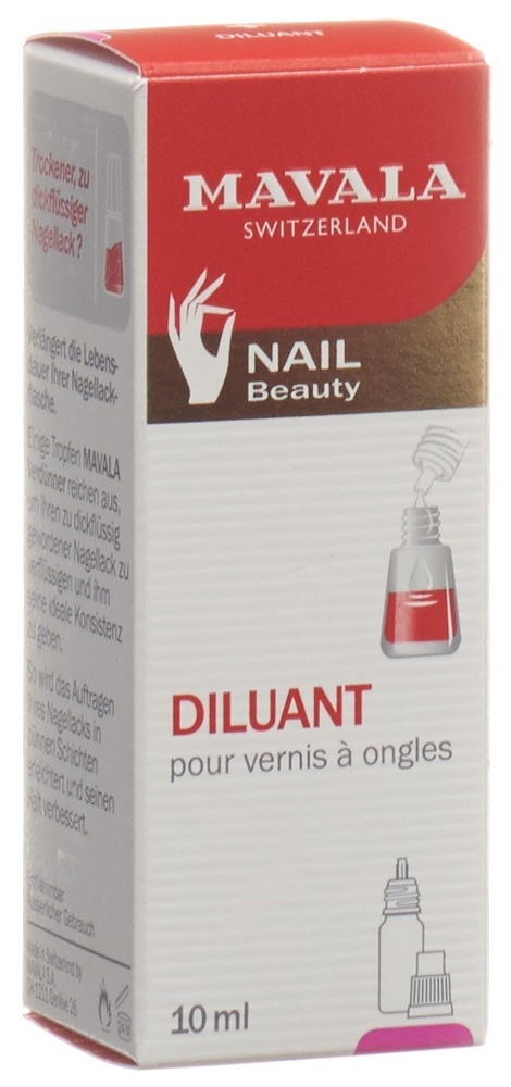 Mavala Lackverdünner<br>10 ml, Flasche