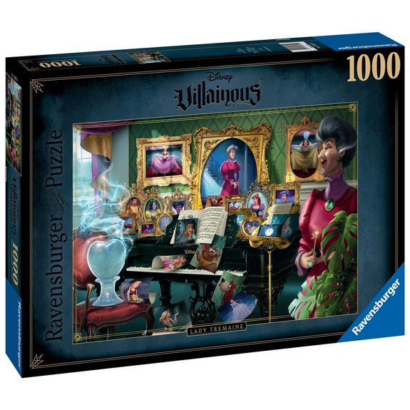Puzzle 1000 pièces  Vilains Madame Tremaine